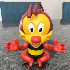 Disney Red and Yellow Cartoon Bee Figure